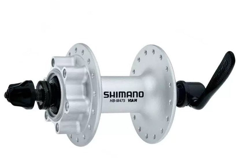 Втулка передняя М475.32 отверстия,6-болтов, QR, серебристая